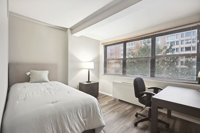 Premium Package: Bedroom in the Two Bedroom Layout