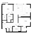 B9 floor plan Addison