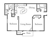 2BR/2BA