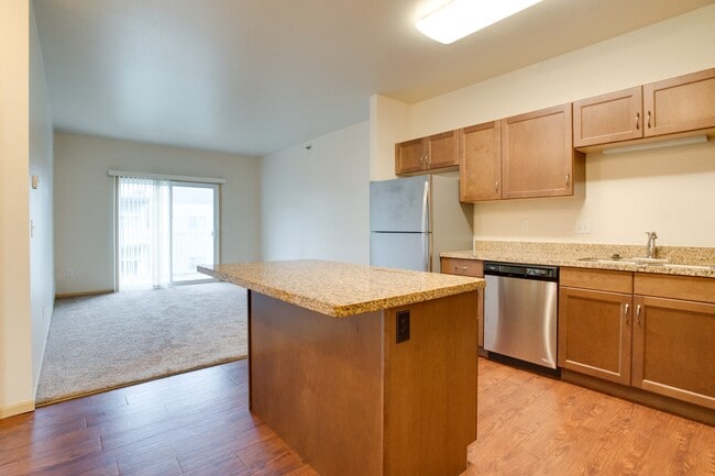 L46 Kitchen - Latitude 46 Apartments