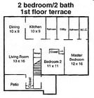 2BR/2BA