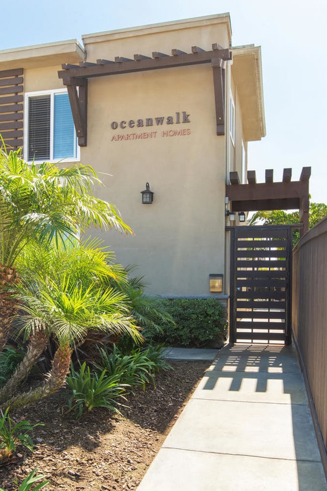 5077 Cape May Avenue San Diego, CA 92107-Oceanwalk Apartment Homes Front Pedestrian Gate