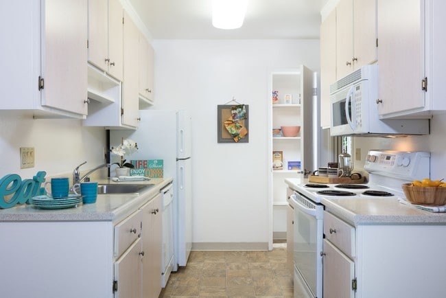 Large Galley Style Kitchen