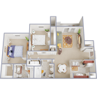 B1-SP floor plan The 85Twenty