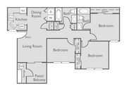 3 Bed, 2 Bath (60% Income Restricted)