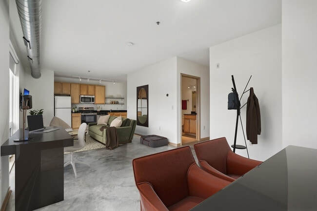 Gopher Floorplan Living Room - Solhaus Apartments & Tower