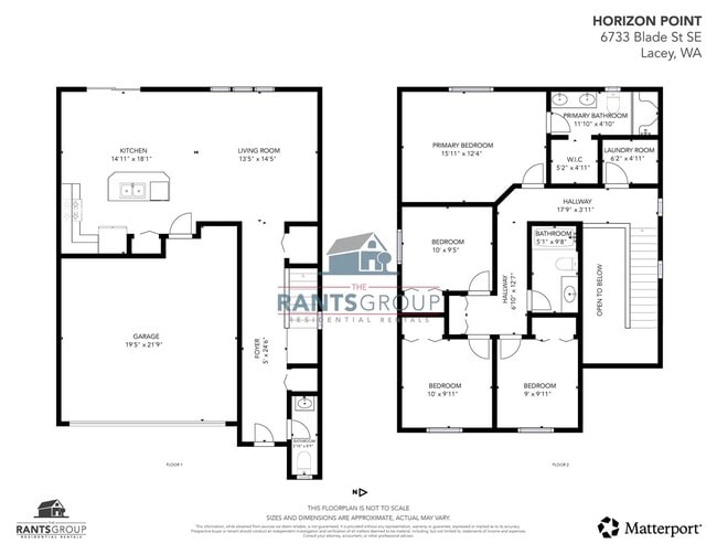 Photo - Spacious 4-Bedroom, 2.5-Bath Home with Open Layout in Lacey!