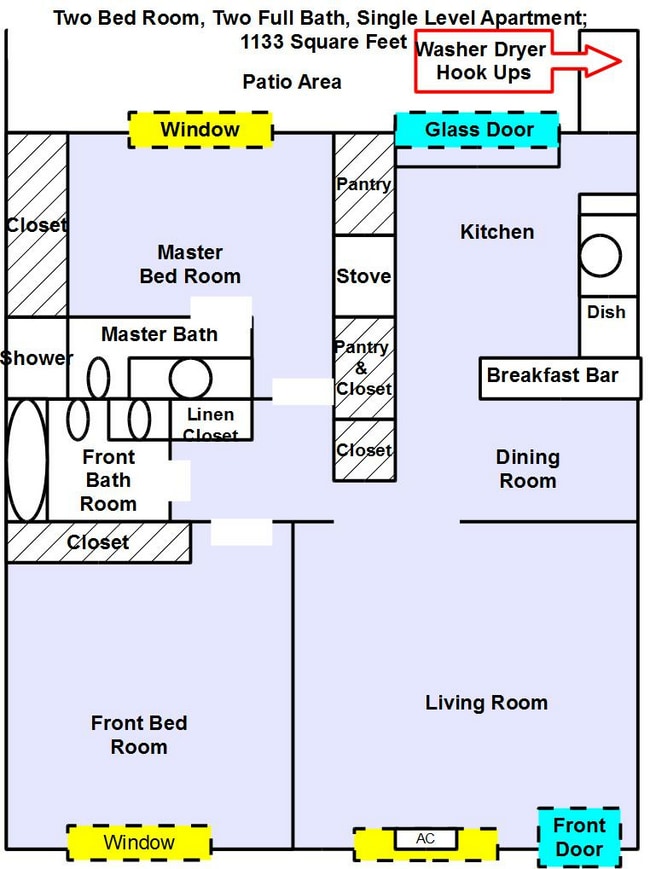 Piso adosado de dos habitaciones WES.jpg - Westmount Apartments