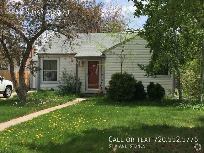 Building Photo - 2644 S Gaylord St Rental