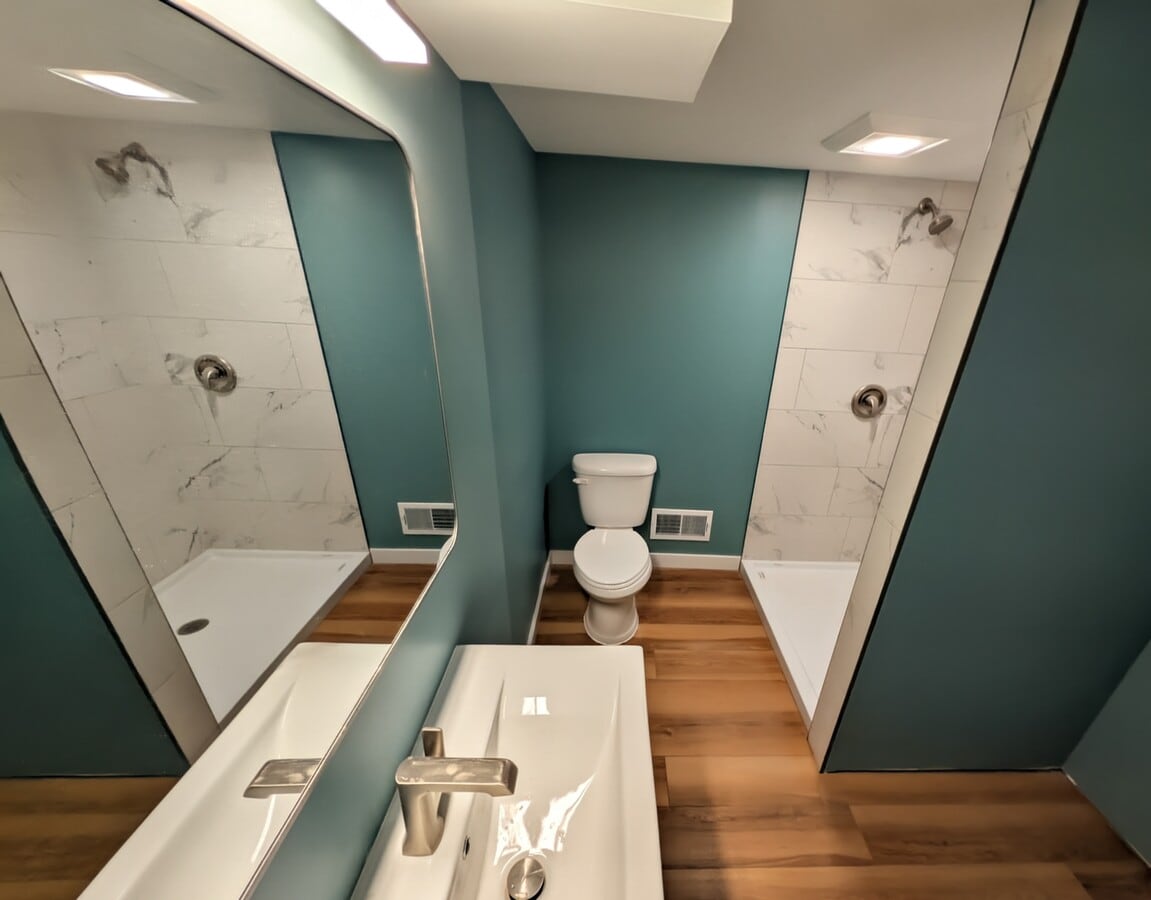 Basement bathroom - 1417 Jersey Ave S