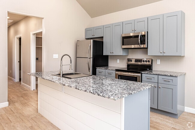 3BR, 2BA - 1,340-1,445 SF
