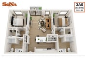 2 Bedroom 2 Bath