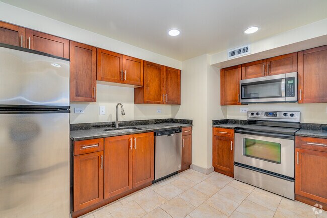 2BR Bi-Level, 2BA - 1,230SF - Kitchen