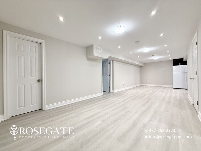 Spacious 2-Bedroom Basement Apartment with Parking & Free Rogers Internet