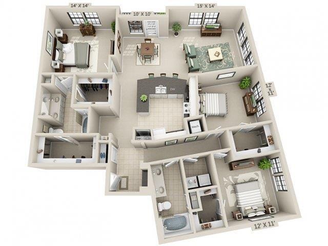 Floor Plan - Esplanade - C2