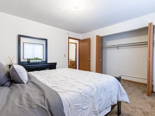 Large Closets in Every Bedroom!