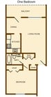 1BR/1BA
