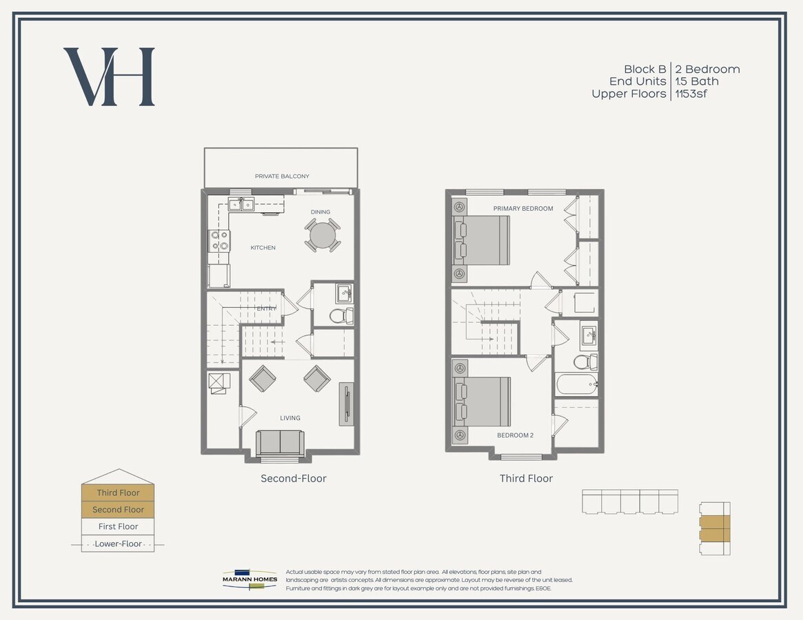 Photo - Victoria Heights, Brand New Stacked Townhomes In Guelph Unit Block B, Interior s, Upper-Floors