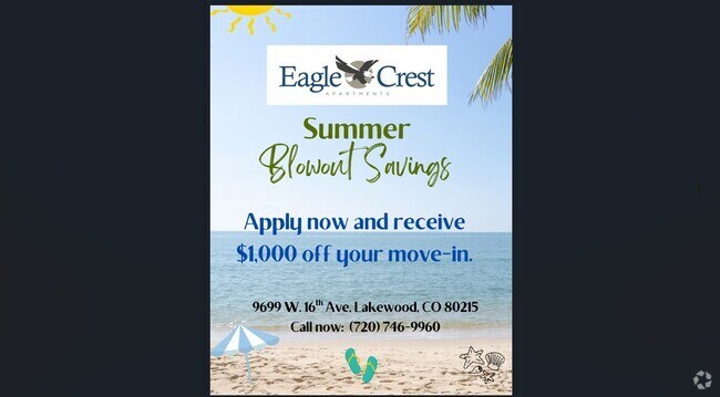 July Move-In Special - Eagle Crest Rental