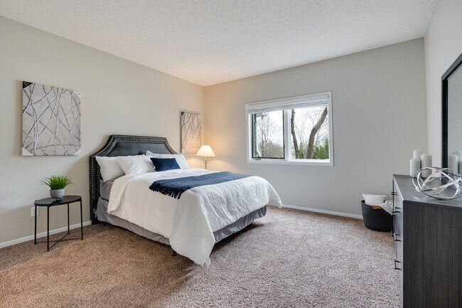 Renovated Bedroom With Large Windows