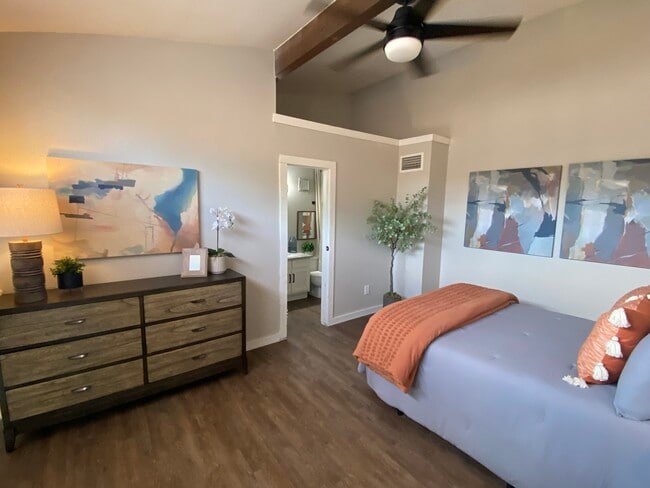 Bedroom - Upgraded Unit