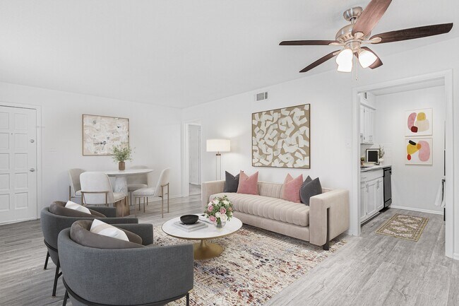 1 Bedroom Floor Plan_Living Space