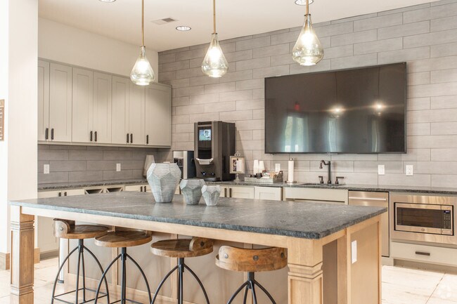 Clubroom Kitchen - Creekside Park The Residences