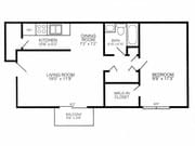 1BR/1BA