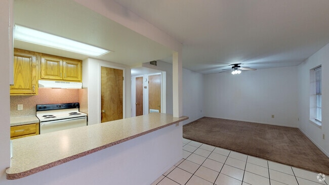 2HAB, 1.5BA - 792 ft² - La Hacienda