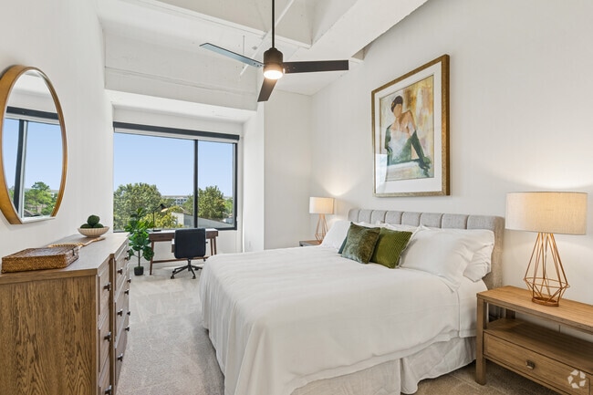 2BR, 2BA - 1,197SF - Primary Bedroom - The Watt