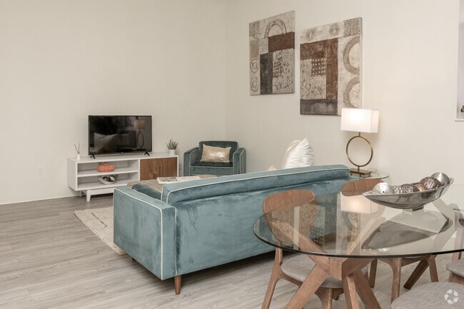 2 BR, 1 BA 1200SF Apt #1 Living/Dining - The Warehouse