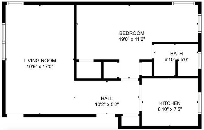 Building Photo - Spacious One bedroom Apartment 4 blocks fr... Unit 10