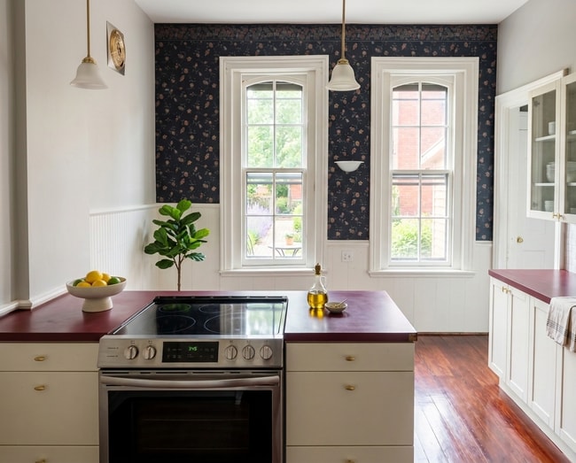 Beautiful and bright kitchen with updated stainless steel appliances - 87 Prospect Ave