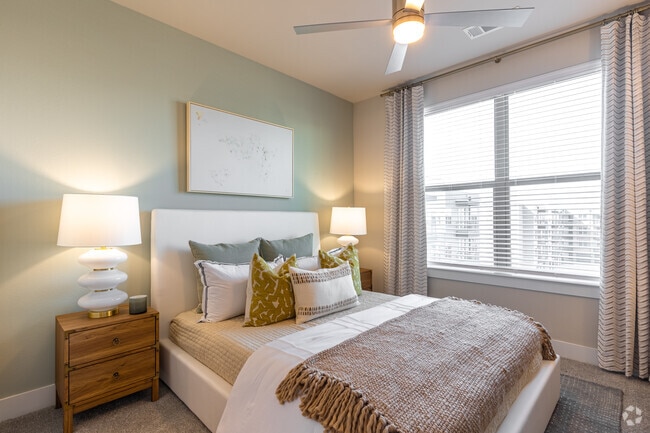 1BR, 1BA - 759SF - Bedroom - The Storey