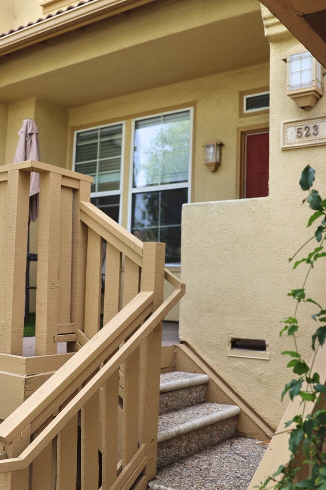 Front Entrance to Townhome - 523 W Summerfield Cir