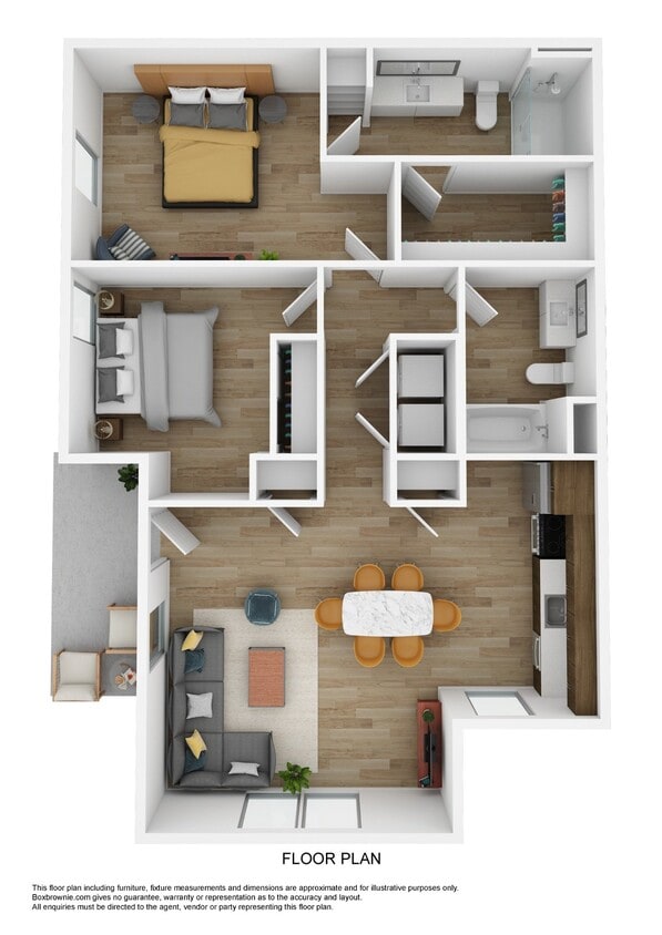 Floor Plan - Ellsworth - Villa