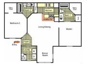 Three Bedroom Two Bath