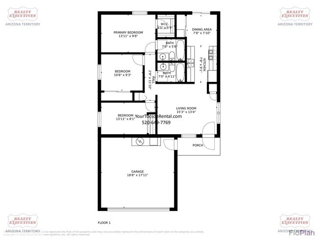 Photo - Valencia Rd & Headley Rd 3/2 - Coming Soon - All tile floors and updated kitchen