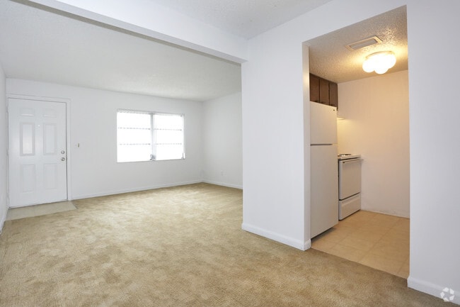 1BD1BA - 640 SqFt (Living Room) - Canterbury Villas Apartments