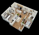 2 Beds - 2 Baths