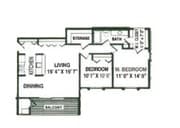 2-Bedroom Apt