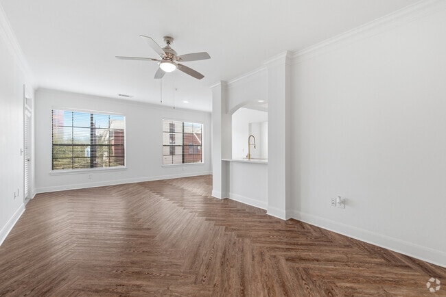 B2 2BR, 2BA - 1,169SF - Living Room