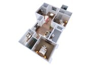 2C floor plan The Met at Fashion Center