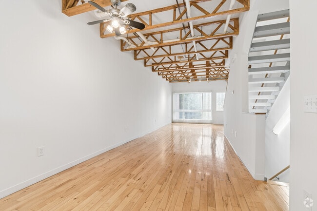 2BR, 2.5BA - 1,520SF - Living/Dining Room