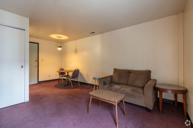 1BR, 1BA - 650SF - Furnished - Living/Dining Room