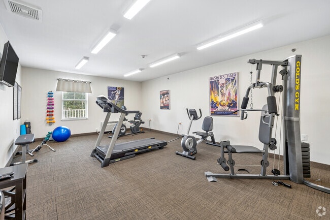 Fitness Center - Ivy Pointe Senior Apartments