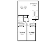 2 habitaciones