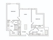 B01 989 sq. ft.