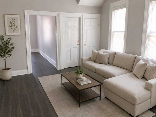 Photo - Updated, spacious 2 bedroom, 1 bathroom first floor apartment in the transforming Belknap neighbo... Unit 1