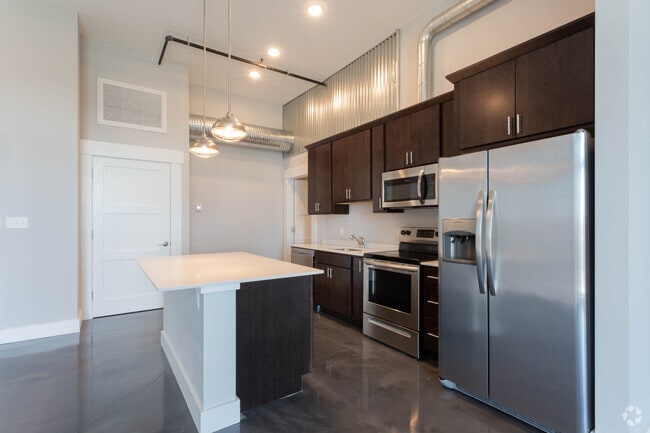 Kitchen - The Lofts at Frog Alley